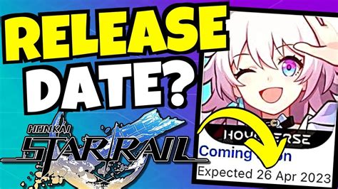 honkai star rail release date announced
